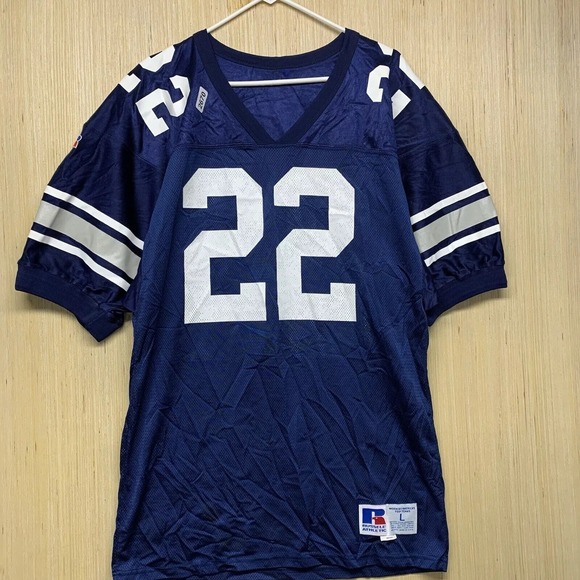 Russell Athletic Other - Russell Athletic Jersey Adult Large Blue Short Sleeve Men's #22 Athletic 90s